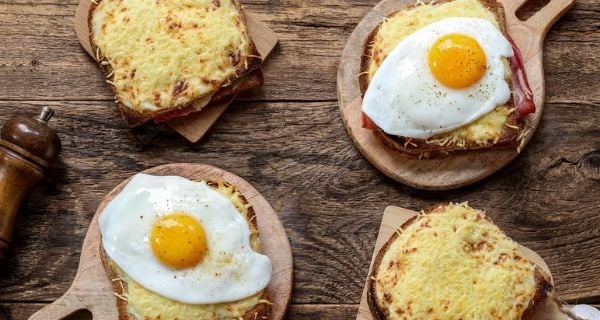 Croque Monsieur at Cafe Luxembourg