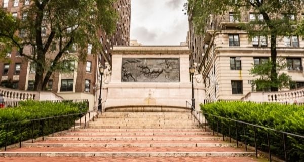 Firemen’s Memorial in Riverside Park Manhattan.