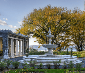 Fountain at Kykuit, the Rockefeller estate